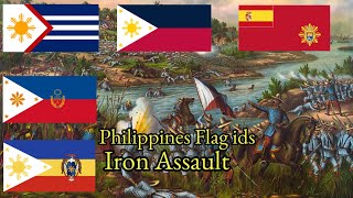 Philippine AltHistorical Flag ids iron assault [upl. by Erodroeht944]