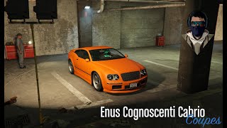 GTA Online Enus Cognoscenti Cabrio CustomizationRemoved car [upl. by Oicneserc]