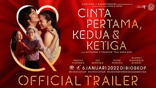 CINTA PERTAMA KEDUA amp KETIGA  Official Trailer Cinta123Film Film2020 [upl. by Yrtnahc]