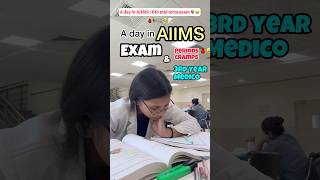 13100 Days in AIIMS as a 3rd year MBBS student 📚🩺👩‍⚕️ neet mbbsdairies mbbsdiaries doctor [upl. by Wilona772]