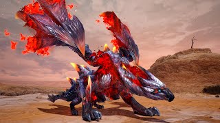 Monster Hunter Rise Sunbreak  Risen Crimson Glow Valstrax in 4K [upl. by Folberth497]