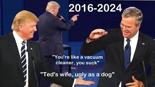 Donald Trump All Time Debate Moments Insults Comebacks One Liners [upl. by Koloski]