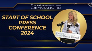 CCSD Start of School Press Conference August 2024 [upl. by Ahtanaram315]