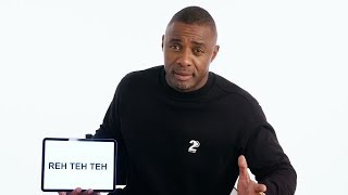 Idris Elba Teaches You British Slang  Vanity Fair [upl. by Asilim]