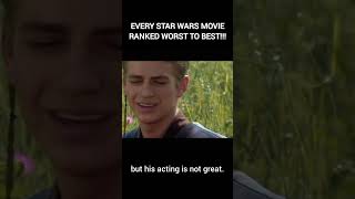 All Star Wars Movies Ranked Part 3 [upl. by Dlareg]