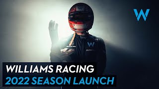 2022 Season Launch  Williams Racing [upl. by Yug]