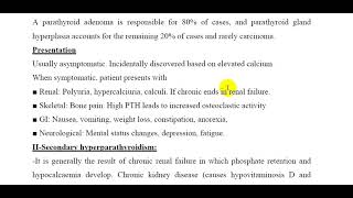 Hyperparathyroidism [upl. by Cheng]