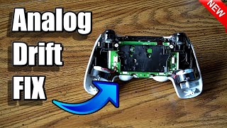 How to FIX ANALOG DRIFT in PS4 Controller 100 Works Cleaning Method [upl. by Kan]