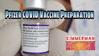 PfizerBioNTech COVID19 Vaccine Preparation  Saudi ARAMCO Remote Area Clinics [upl. by Beverlee]