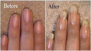 Going From Short Nails To Long Natural Nails 3 Month Nail Growth [upl. by Conall184]