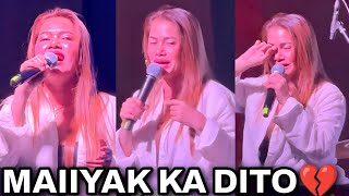 LAST SONG ni Mercy Sunot na BASANG BASA SA ULAN na BAGO ITO PUMANAW [upl. by Ynoffit]