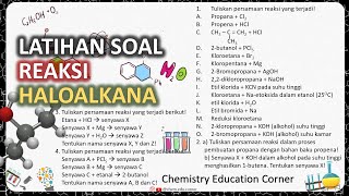 Latihan soal Reaksi Haloalkana II Kimia SMA Kelas XII [upl. by Mosira917]