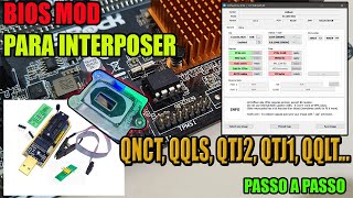 COMO FAZER BIOSMOD PARA INTERPOSER COM BIOS SOLDADA OU REMOVÃVEL COM GRAVADORA COM E SEM JACARÃ‰ [upl. by Gray]