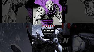 Batman Arkahm vs Shredder tmnt 2012 [upl. by Narud]