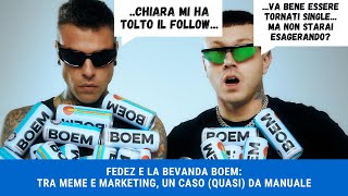 Fedez e la bevanda Boem tra meme e marketing un caso quasi da manuale [upl. by Deerdre]