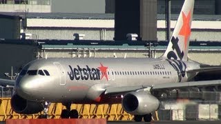 Jetstar Japan JA05JJ Airbus A320232 takeoff Narita Airport 16R [upl. by Alak]