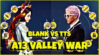 BLANK PT VS OLD TTS PT  A13 VALLEY WAR  MIR4 [upl. by Norved995]