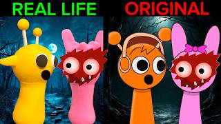 SPRUNKI OF The Best TikTok Video  REAL LIFE vs ORIGINAL [upl. by Llenrod]