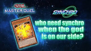 Winged Dragon of Ra Deck Synchro Festival YuGiOh Master Duel [upl. by Adnilemreh687]