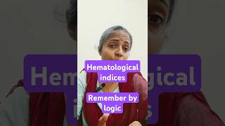 Understand hematological indices physiology class mbbs1styear physiologyvideos physiologylectures [upl. by Keelby]