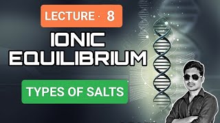 Types of Salts Ionic equilibrium [upl. by Thatch522]