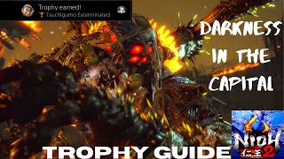 Tsuchigumo Exterminated Trophy Guide  Nioh 2 [upl. by Frerichs]