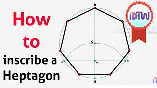 Inscribing Heptagon inside a circle [upl. by Eatnuahc131]