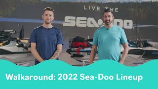 2022 SeaDoo Lineup Walkaround [upl. by Hamel583]