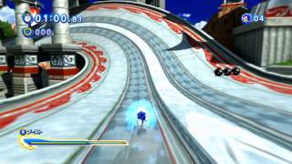 Sonic Generations Seaside Hill Modern Red Ring Attack 14814 [upl. by Jobie]