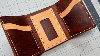 Making a Traditional Trifold Wallet [upl. by Brandy]