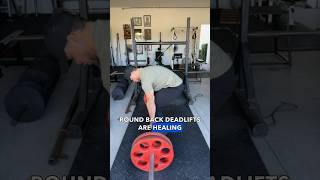 How Round Back Deadlifts are healing my spine 🤯 [upl. by Kin199]