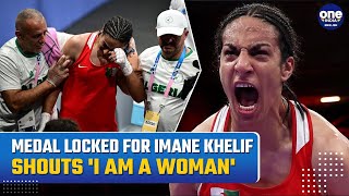 Imane Khelif Wins Quarterfinal Amid Gender Controversy Emotional Victory Over Hungarys Anna Luca [upl. by Duthie]