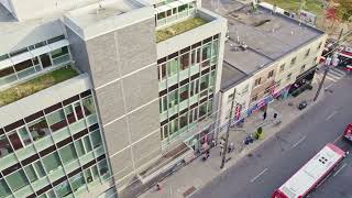 795807 Broadview Ave Toronto  Craft Development Drone Video [upl. by Ettenauq]