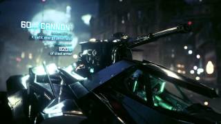 Batman Arkham Knight Batmobile Battle Mode Trailer [upl. by Alikam292]