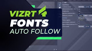 Vizrt 4 Auto Follow Plugin [upl. by Turmel530]