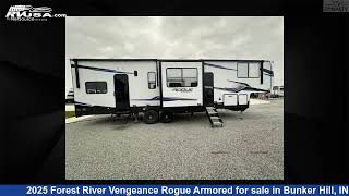 Beautiful 2025 Forest River Vengeance Rogue Armored Toy Hauler RV For Sale in Bunker Hill IN [upl. by Ewall]