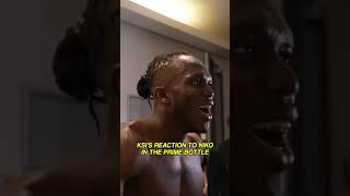 KSIS REACTION TO NIKO OMILANA IN THE PRIME BOTTLE [upl. by Nodnalb]