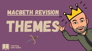 GCSE English Literature Exam Revision Macbeth  Themes [upl. by Edras595]