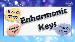 Enharmonic scales Enharmonic Keys Enharmonic Notes Transposition [upl. by Bittner773]