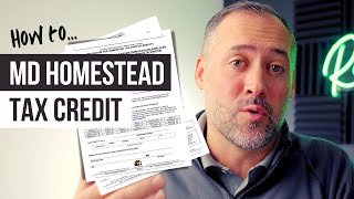 How to Apply for the Maryland Homestead Tax Credit [upl. by Ettelracs]