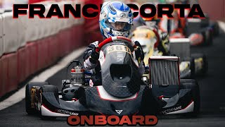 Onboard lap at Franciacorta Karting during 3rd round of Iame Euro Series [upl. by Egarton]