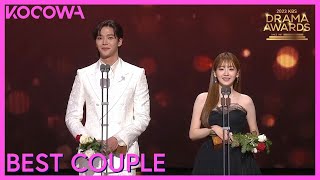 Best Couple Award Winners Rowoon amp Cho Yi Hyun  2023 KBS Drama Awards  KOCOWA [upl. by Ninnetta]