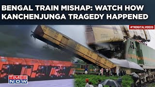 Bengal Train Accident How Did Kanchenjunga Express Disaster Happen Death Toll Rises Tragic Video [upl. by Angel]