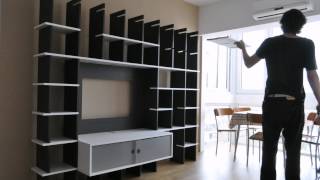 Mueble Biblioteca TV [upl. by Geller]