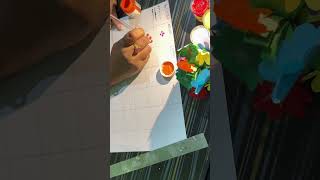 Part3 How To Draw Dots Design Using Dotting Tools dotttingtools shorts Ytshorts [upl. by Wilonah]