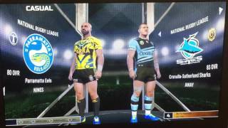 RLL4 parramatta eels jersey look at [upl. by Eeclehc604]