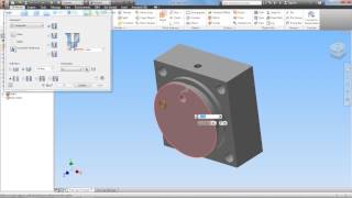 20 Using the Concentric Hole feature [upl. by Kelbee]