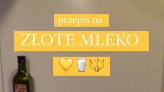 KURKUMA  ZŁOTE MLEKO  AJURWEDA  ODPORNOŚĆ [upl. by Siulegroj]