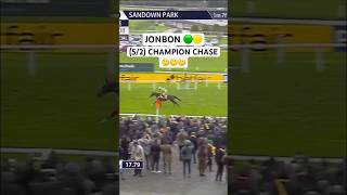 🏇 Jonbon Makes History with BacktoBack Tingle Creek Chase Victory [upl. by Ilecara]