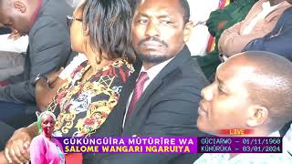 NGARUIYA JUNIORS MOTHER BURIAL [upl. by Ayanahs]